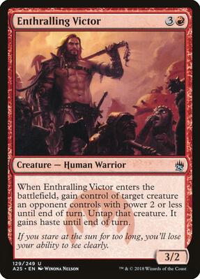 Enthralling Victor card from Masters 25