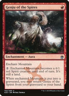 Genju of the Spires card from Masters 25