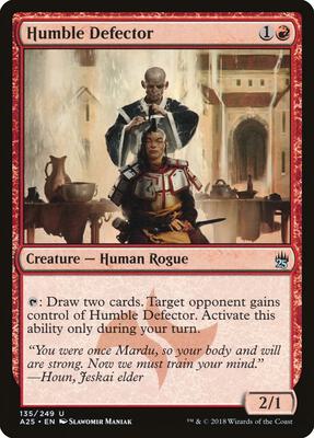 Humble Defector card from Masters 25