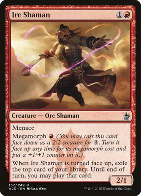 Ire Shaman card from Masters 25