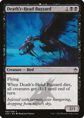 Death's-Head Buzzard card from Masters 25