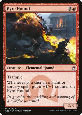 Pyre Hound card from Masters 25