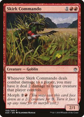 Skirk Commando card from Masters 25