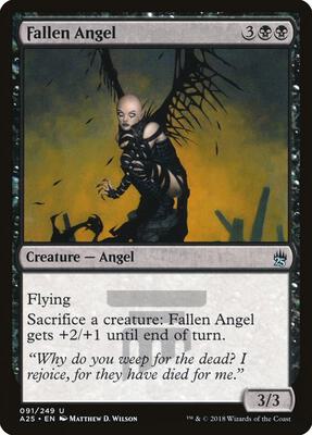 Fallen Angel card from Masters 25