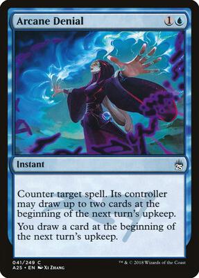 Arcane Denial card from Masters 25