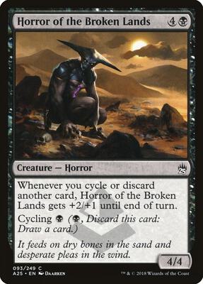 Horror of the Broken Lands card from Masters 25