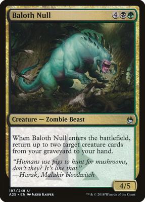 Baloth Null card from Masters 25