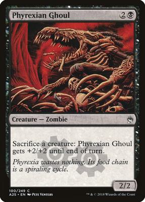 Phyrexian Ghoul card from Masters 25
