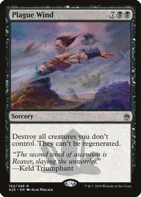Plague Wind card from Masters 25