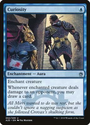 Curiosity card from Masters 25
