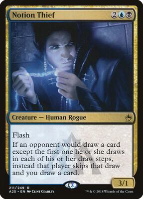 Notion Thief card from Masters 25