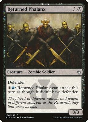 Returned Phalanx card from Masters 25