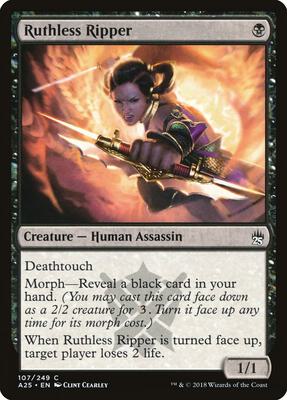 Ruthless Ripper card from Masters 25