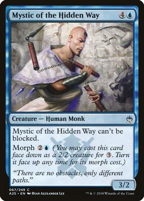 Mystic of the Hidden Way card from Masters 25