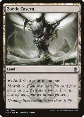 Zoetic Cavern card from Masters 25