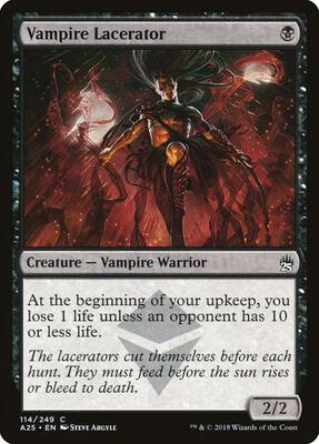 Vampire Lacerator card from Masters 25