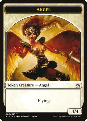 Angel Token (002) card from Masters 25