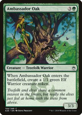 Ambassador Oak card from Masters 25