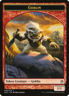 Goblin Token (009) card from Masters 25