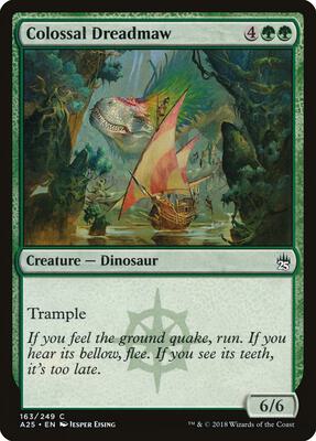 Colossal Dreadmaw card from Masters 25