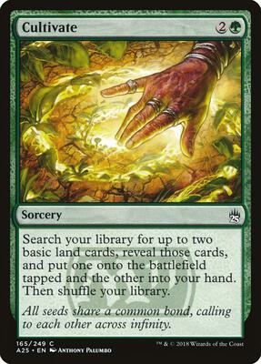 Cultivate card from Masters 25