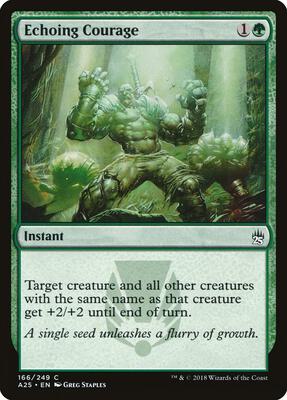 Echoing Courage card from Masters 25