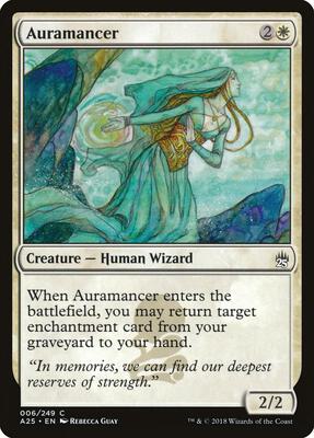 Auramancer card from Masters 25