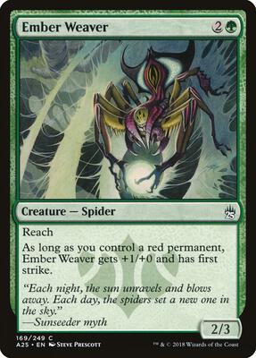 Ember Weaver card from Masters 25