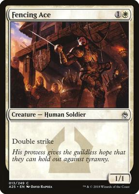 Fencing Ace card from Masters 25