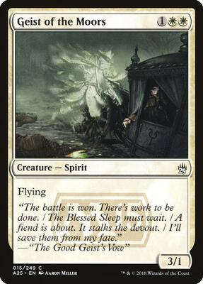 Geist of the Moors card from Masters 25