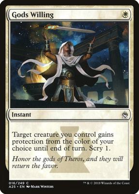 Gods Willing card from Masters 25