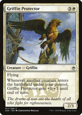 Griffin Protector card from Masters 25