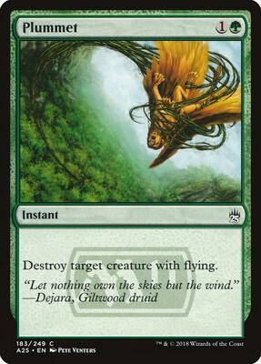 Plummet card from Masters 25