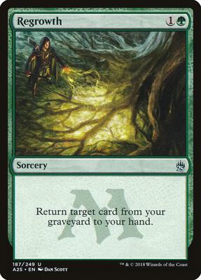 Regrowth card from Masters 25