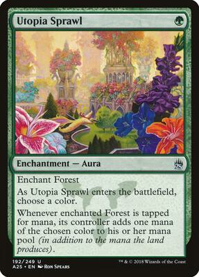 Utopia Sprawl card from Masters 25