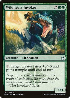 Wildheart Invoker card from Masters 25