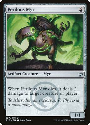 Perilous Myr card from Masters 25