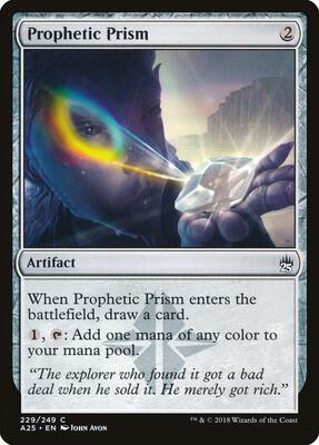 Prophetic Prism card from Masters 25