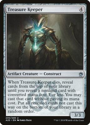 Treasure Keeper card from Masters 25