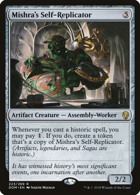 Mishra's Self-Replicator card from Dominaria