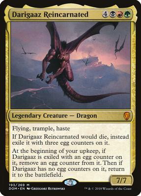 Darigaaz Reincarnated card from Dominaria