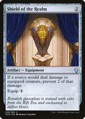 Shield of the Realm card from Dominaria