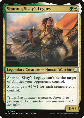 Shanna, Sisay's Legacy card from Dominaria