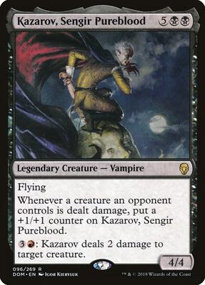 Kazarov, Sengir Pureblood card from Dominaria