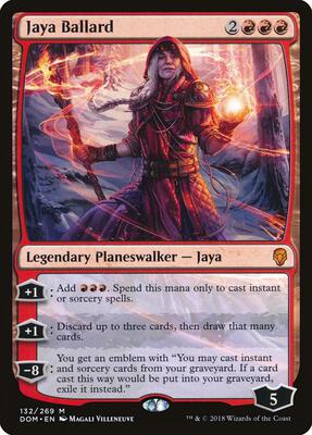 Jaya Ballard card from Dominaria