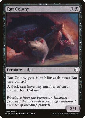 Rat Colony card from Dominaria