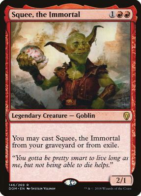 Squee, the Immortal card from Dominaria