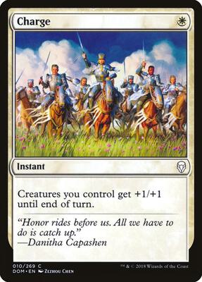 Charge card from Dominaria