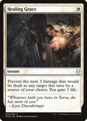 Healing Grace card from Dominaria