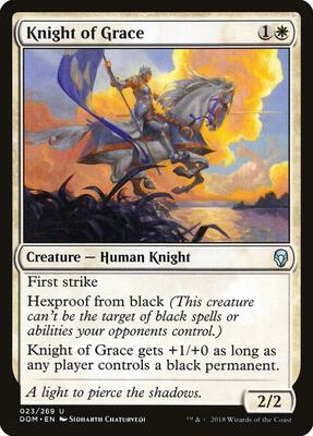 Knight of Grace card from Dominaria